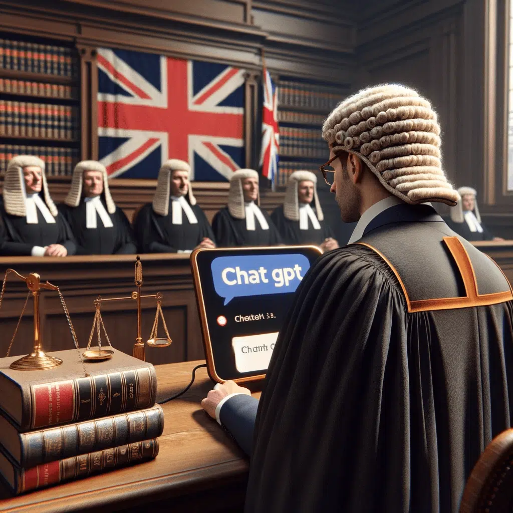 chatgpt utilisé poar les juges britaniques